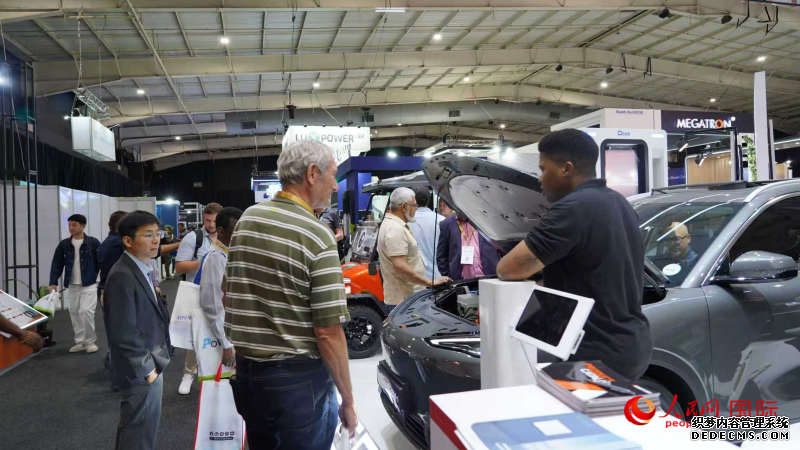 展会现场。人民网 张茜摄