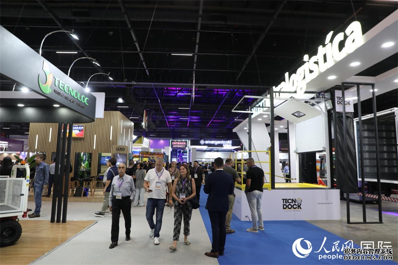 一年一度的南美国际多式联运物流展素有“业界旗舰盛会”之称。 人民网记者陈一鸣摄