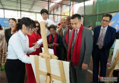 “新时代中国·新画卷”主题画展开幕式在加德满
